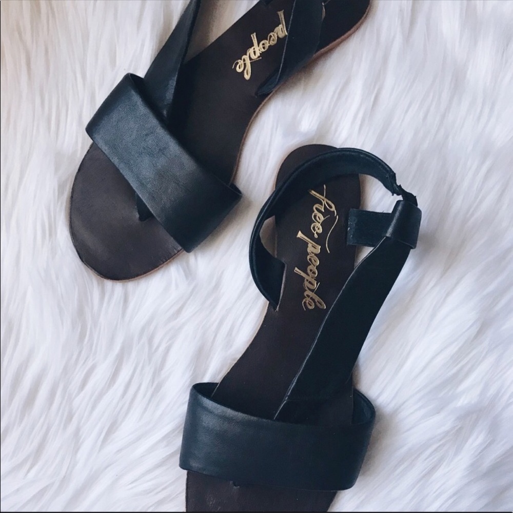 Free People black Sandals